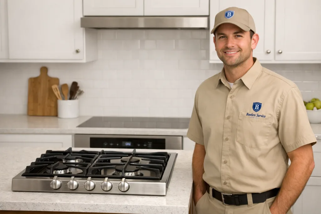 Cooktop repair technician in Mid-City