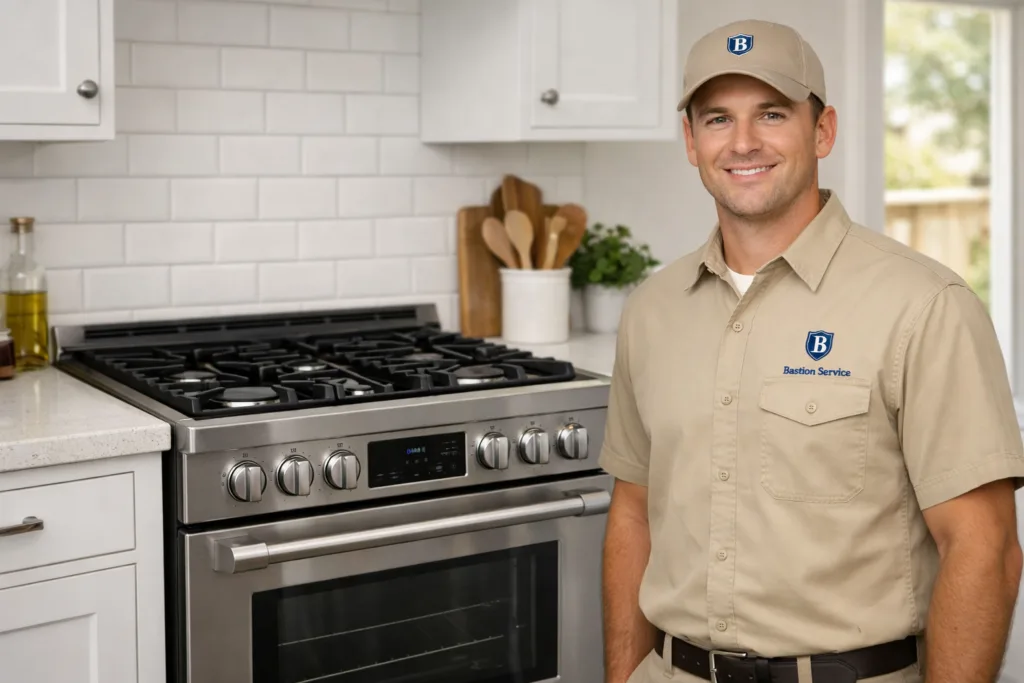 Range repair technician in Mar Vista