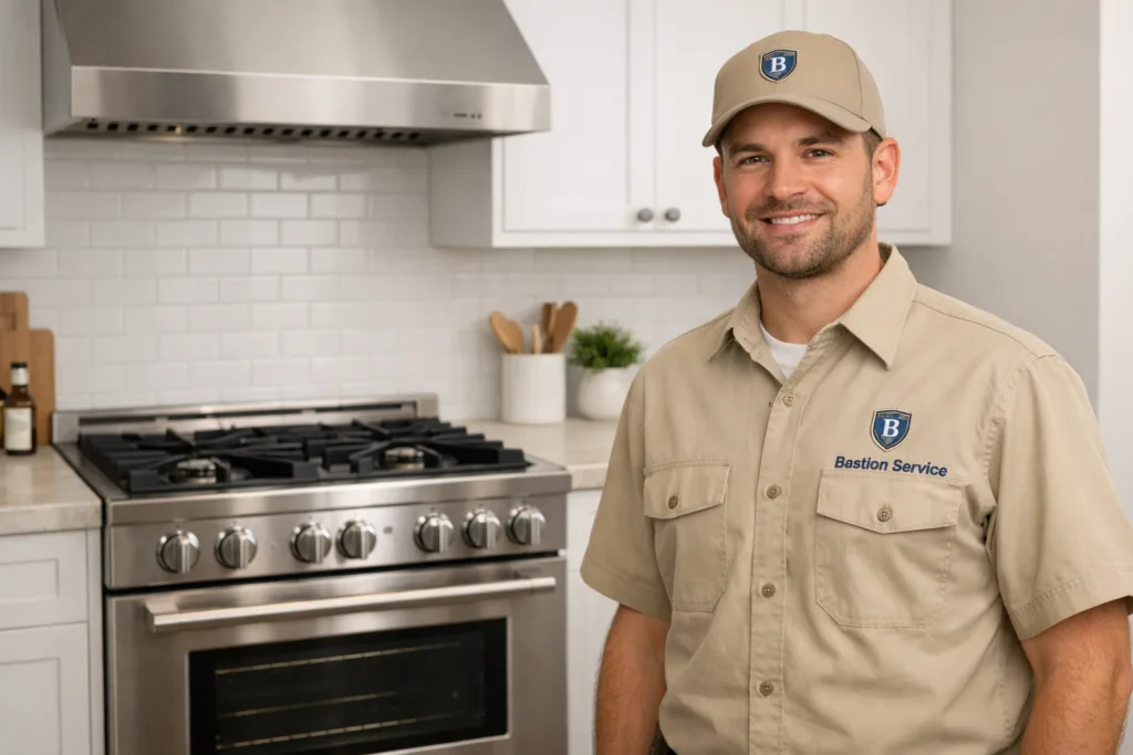 Stove repair technician in Mid-City