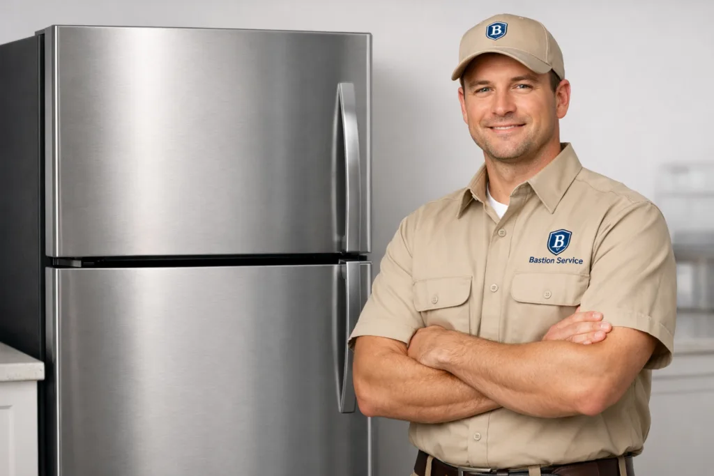 Amana Refrigerator repair technician in Brentwood