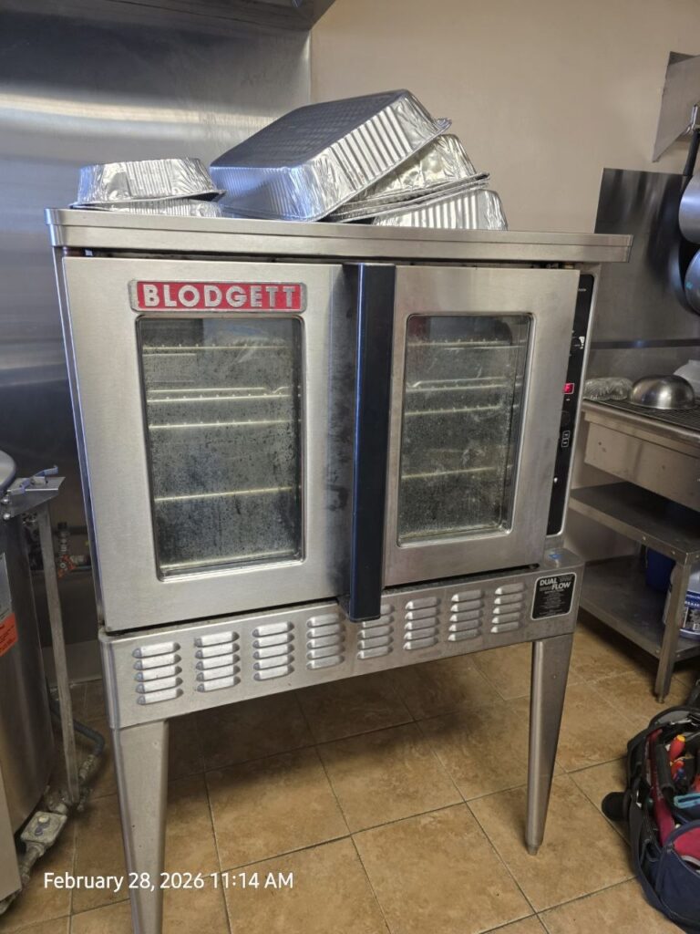 Blodgett Oven repair photo Del Rey