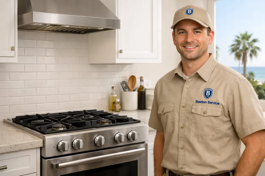 Cooktop repair technician in Santa Monica