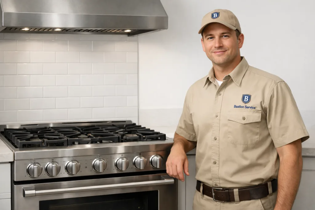 Dacor Range repair technician in Brentwood