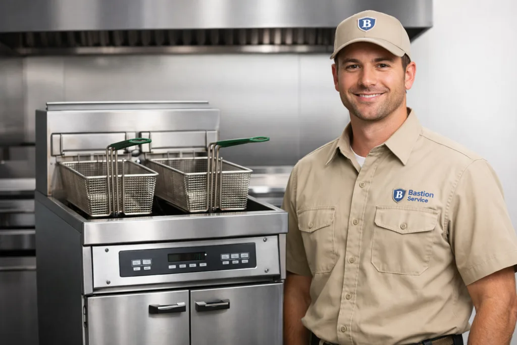 Frymaster equipment repair technician in Del Rey