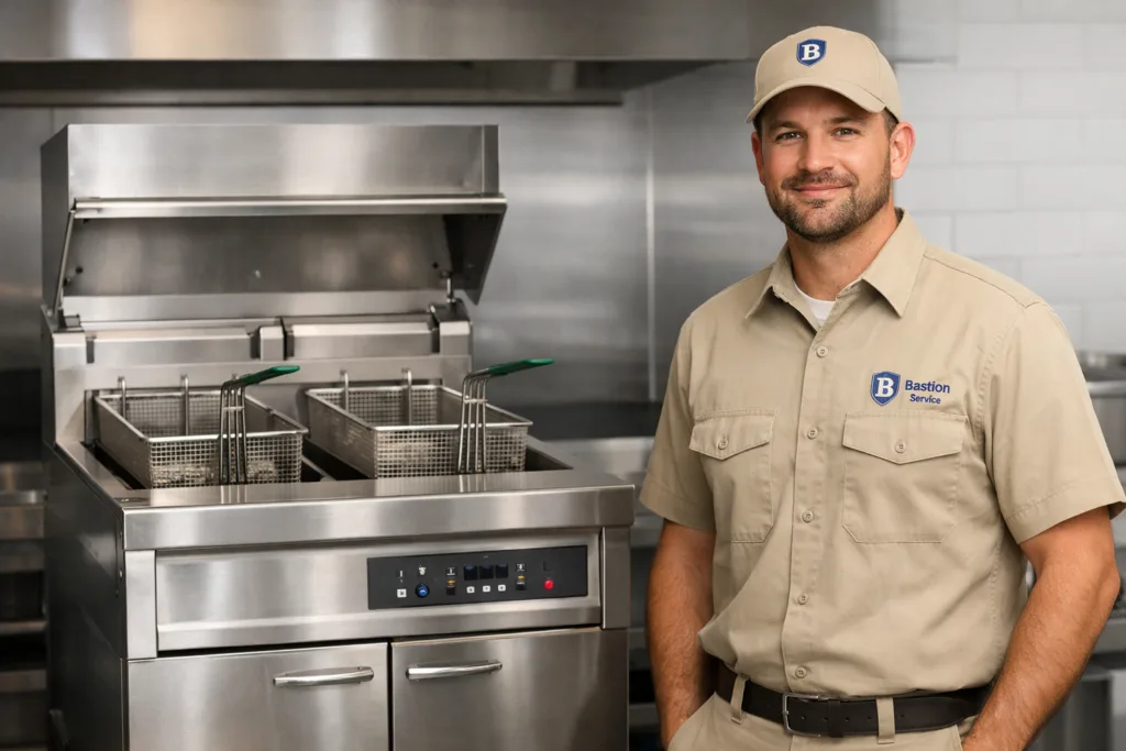 Frymaster business equipment repair technician in Mid-City