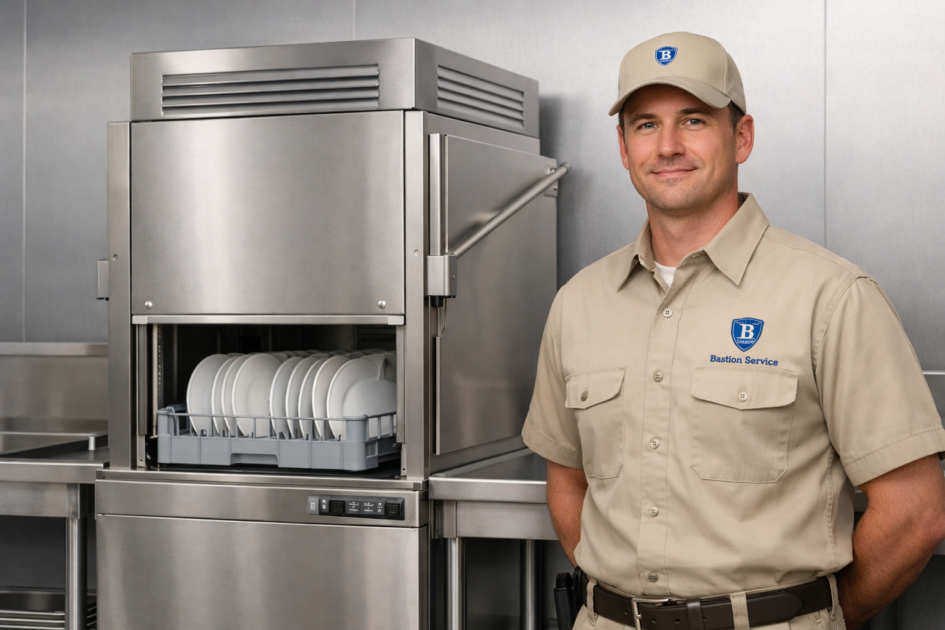Hobart commercial Dishwasher repair technician in Brentwood