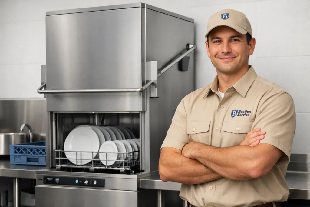 Hobart commercial Dishwasher repair technician in Sawtelle