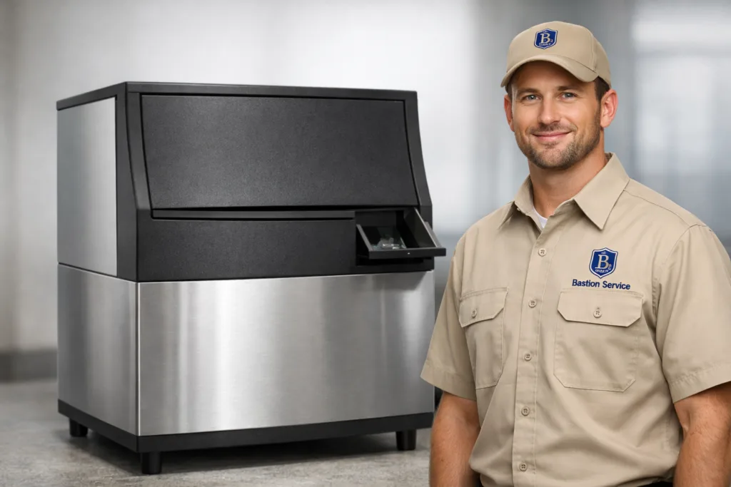 Manitowoc commercial Ice Machine repair technician in Brentwood
