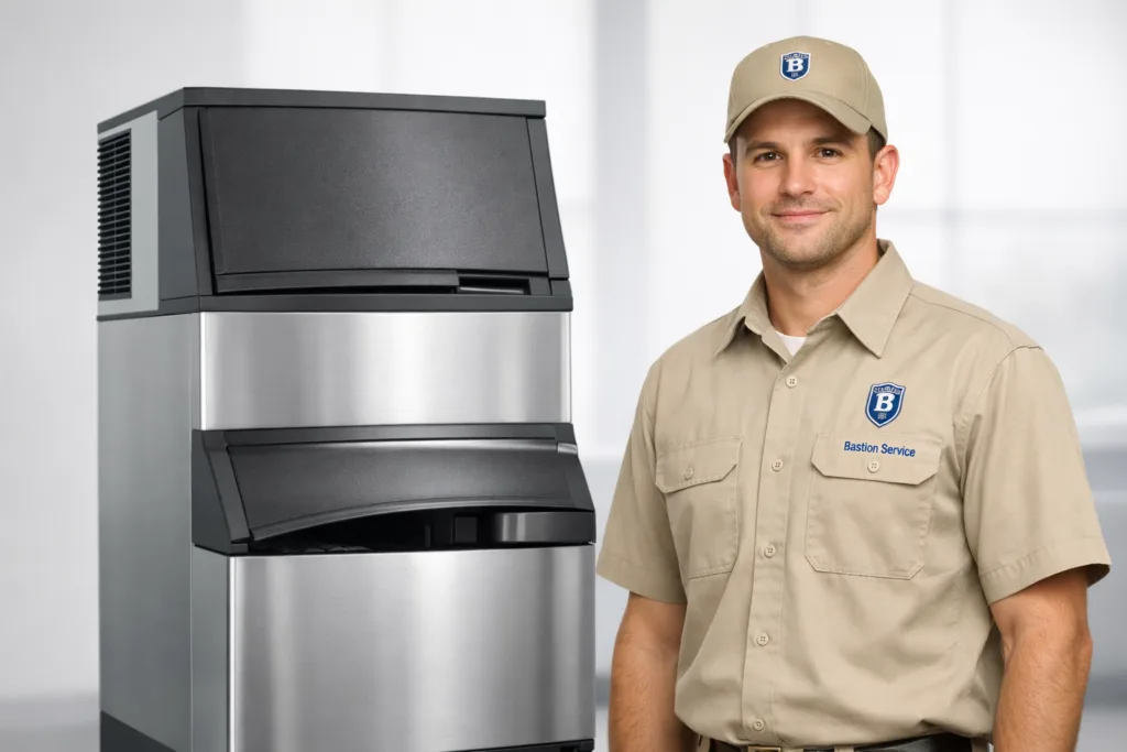 Manitowoc commercial Ice Machine repair technician in Westwood