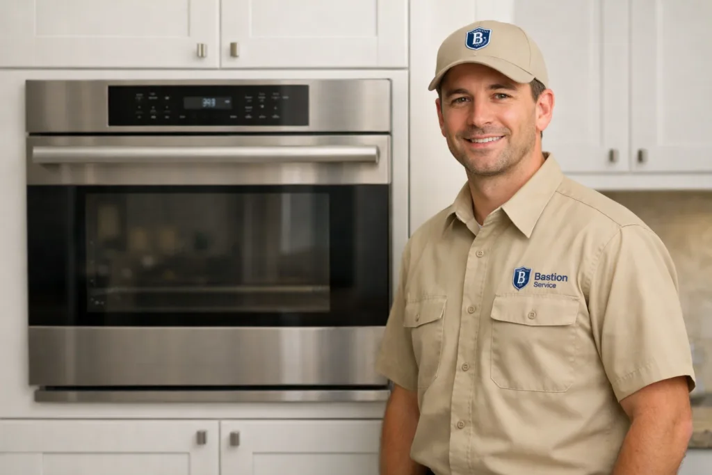 Monogram appliance repair technician in Mar Vista