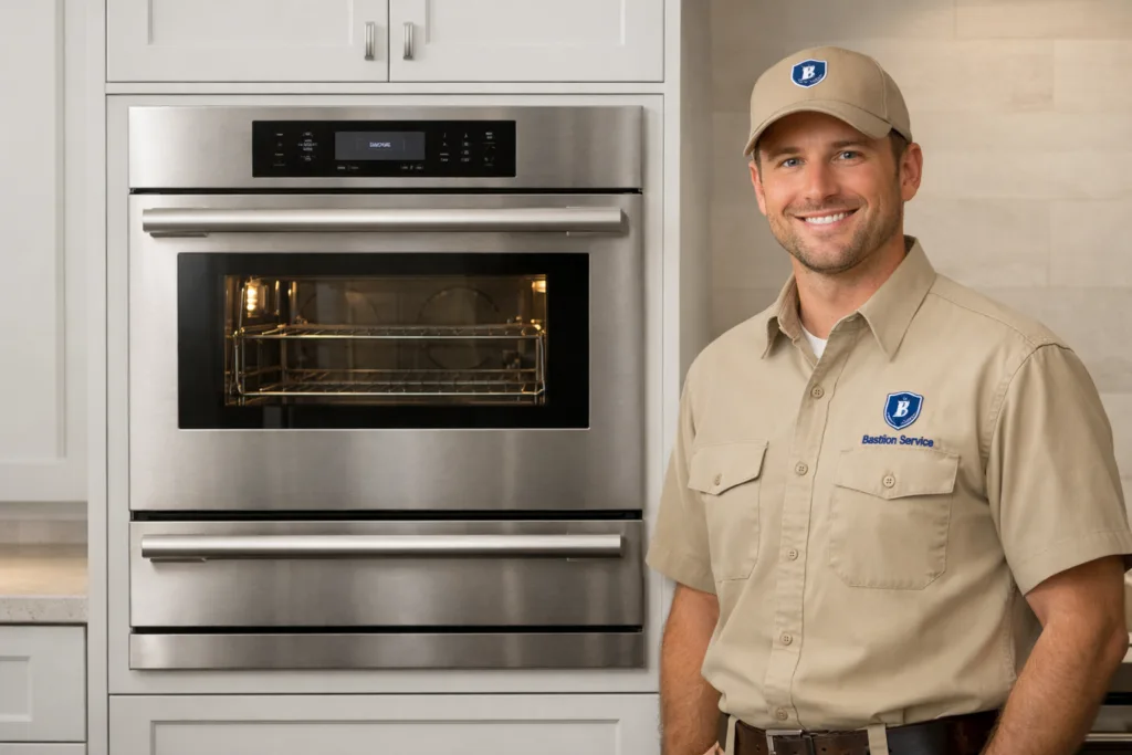 Monogram appliance repair technician in Mid-Wilshire