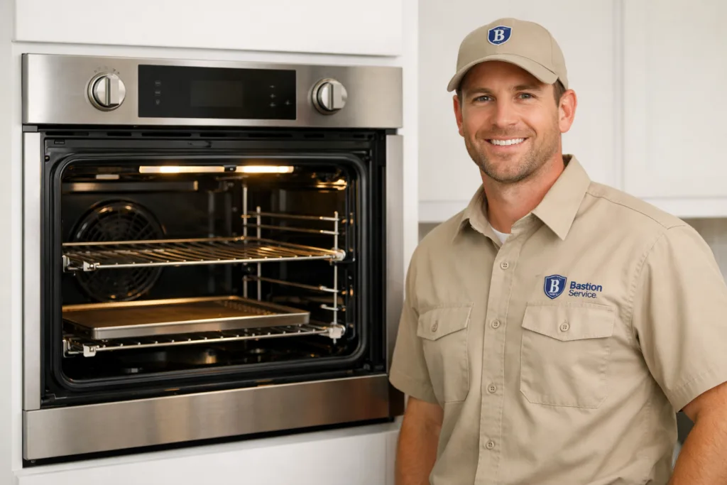 Monogram appliance repair technician in Pico-Robertson