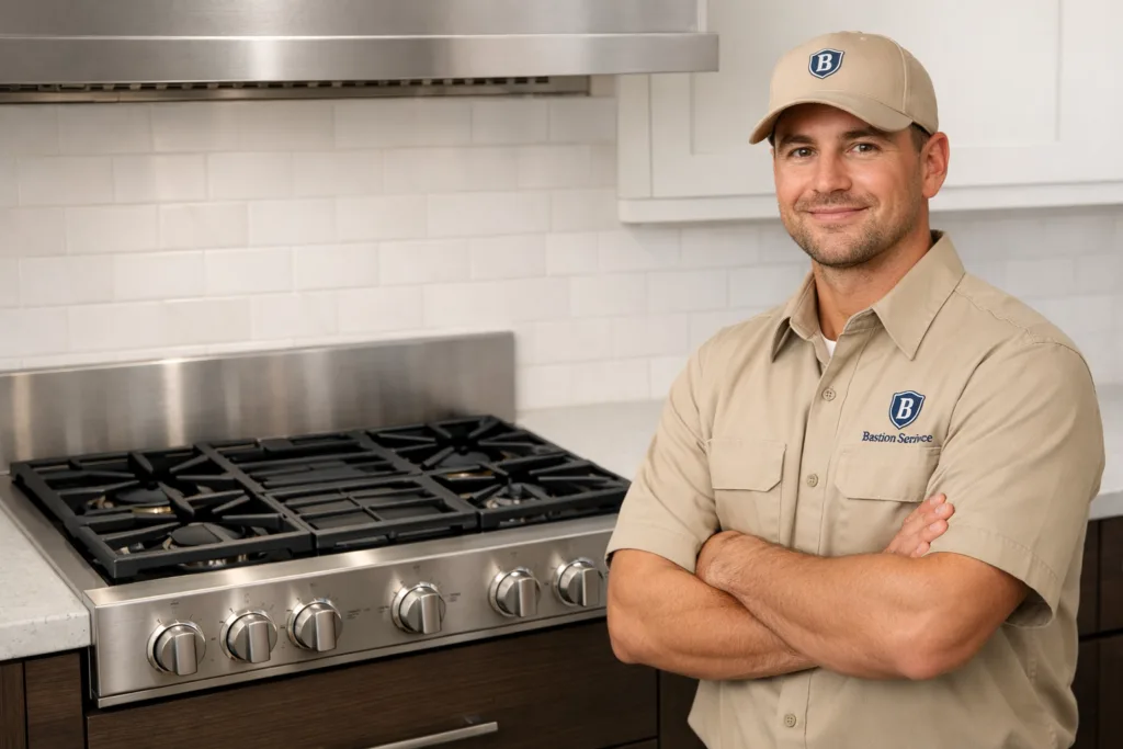 Monogram Cooktop repair technician in Beverly Hills