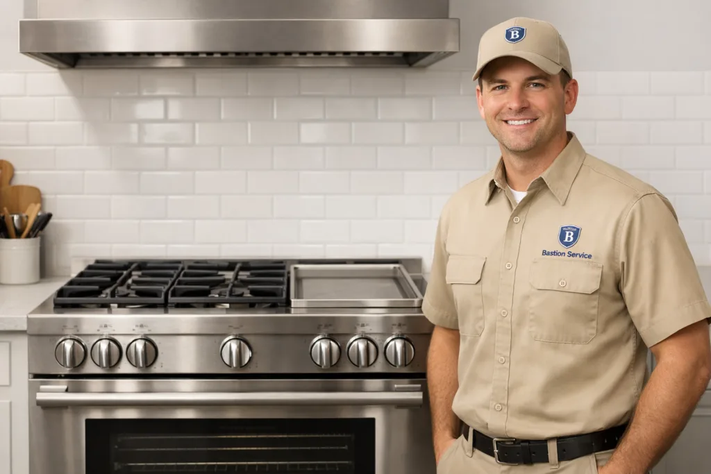 Monogram Range repair technician in Brentwood