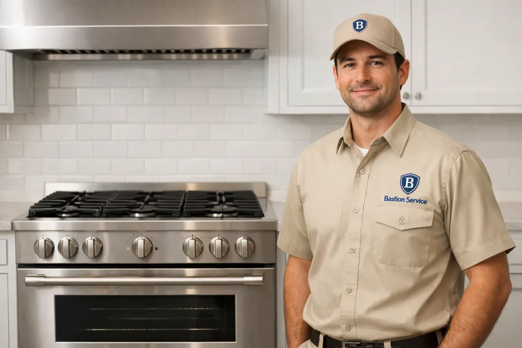 Monogram Range repair technician in Culver City