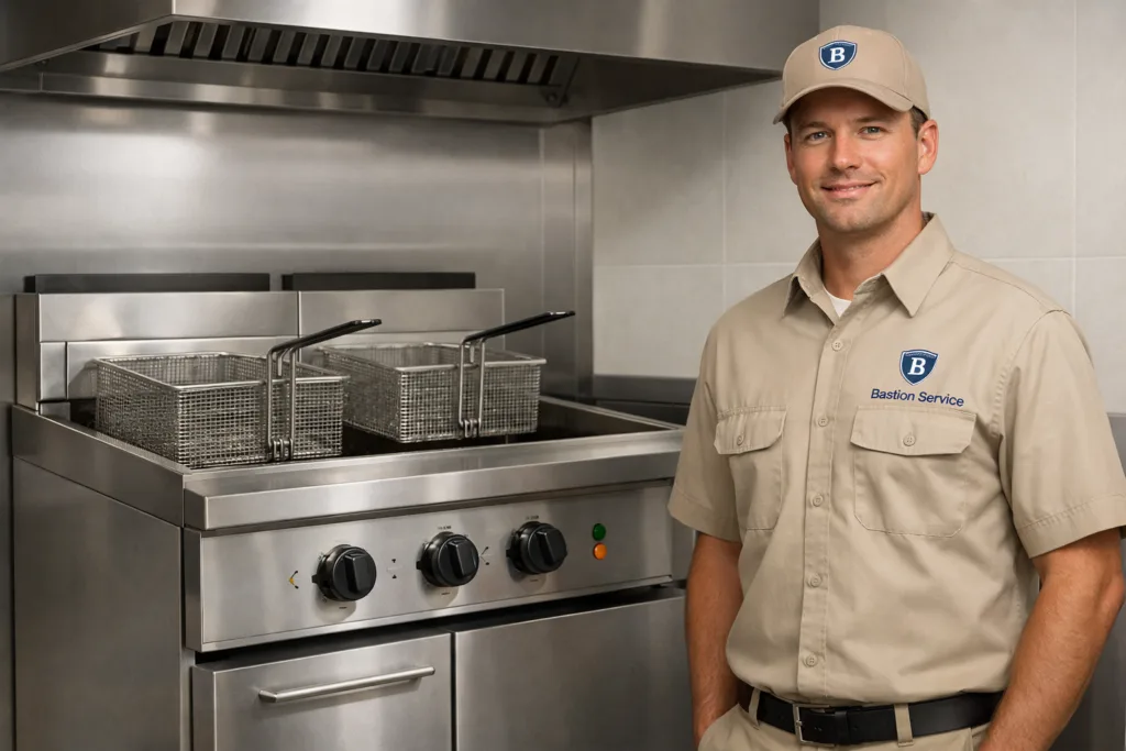 Pitco commercial Fryer repair technician in Brentwood