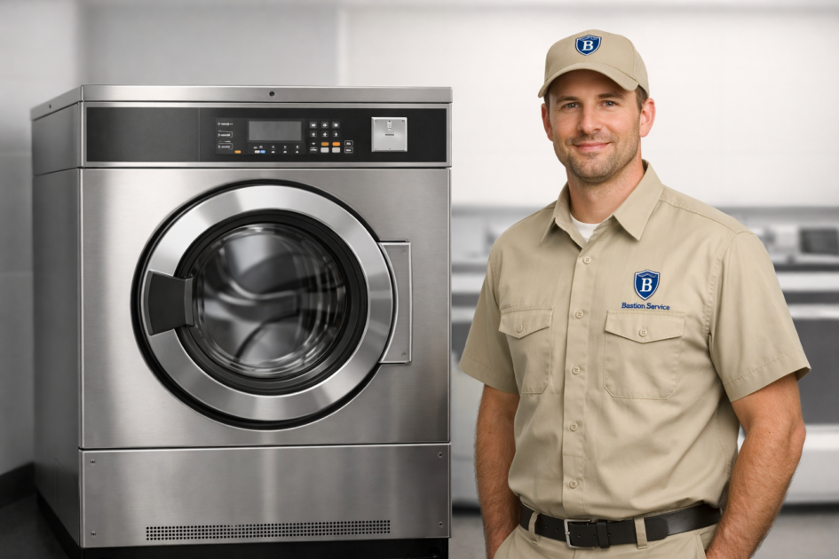 Speed Queen equipment repair technician in Beverly Hills