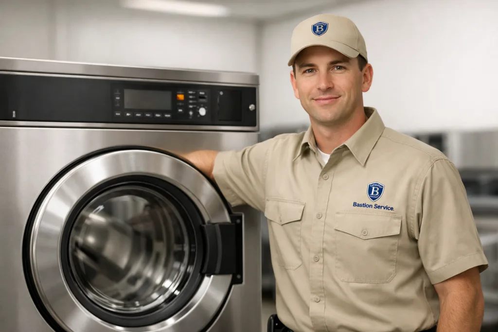 Speed Queen equipment repair technician in Hermosa Beach