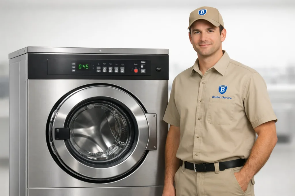 Speed Queen business equipment repair technician in Manhattan Beach
