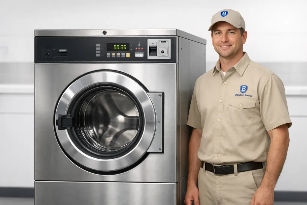 Speed Queen business equipment repair technician in Mar Vista