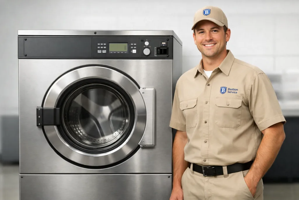 Speed Queen business equipment repair technician in West Hollywood