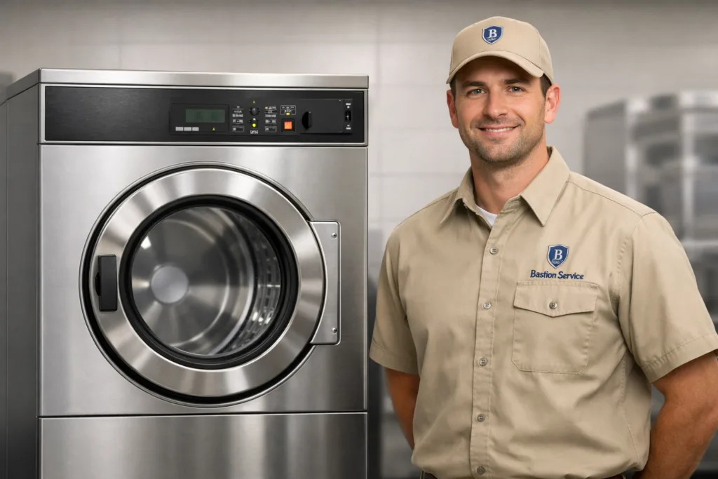 Speed Queen commercial Dryer repair technician in Century City