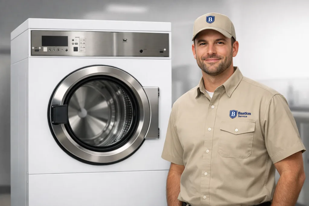 Speed Queen commercial Dryer repair technician in Mid-City
