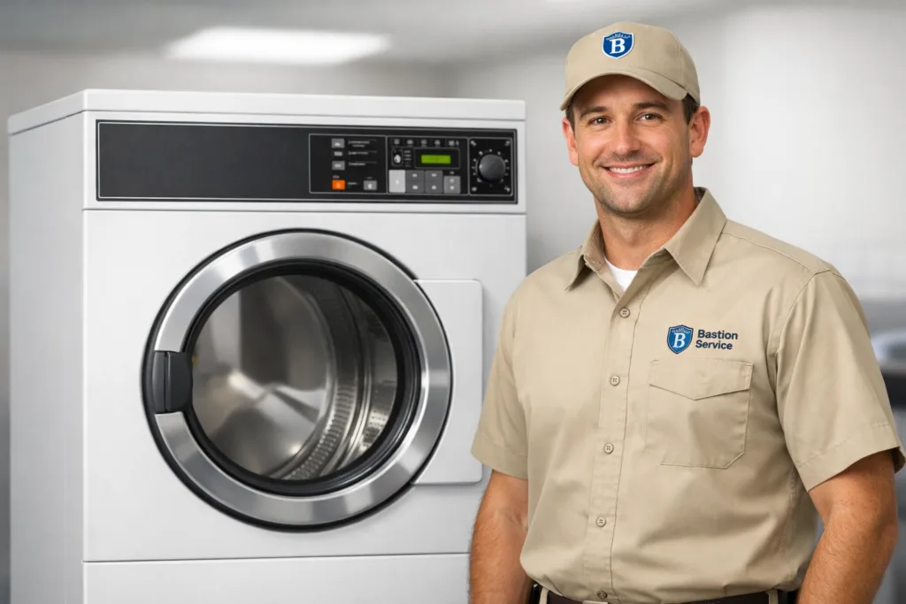 Speed Queen commercial Dryer repair technician in Sawtelle