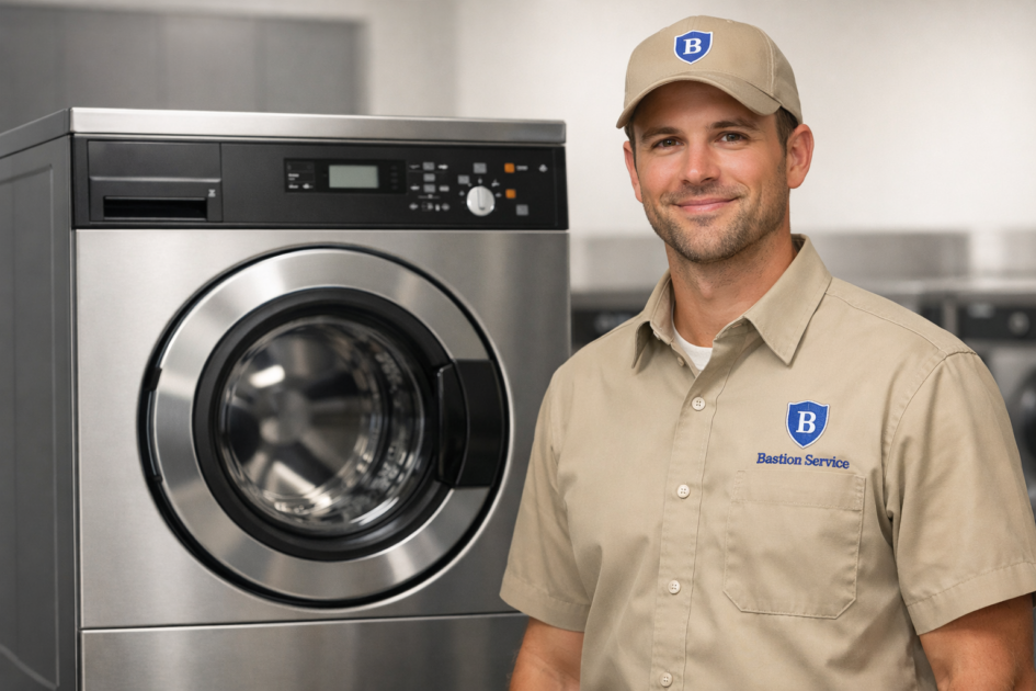 Speed Queen commercial Washer repair technician in Brentwood