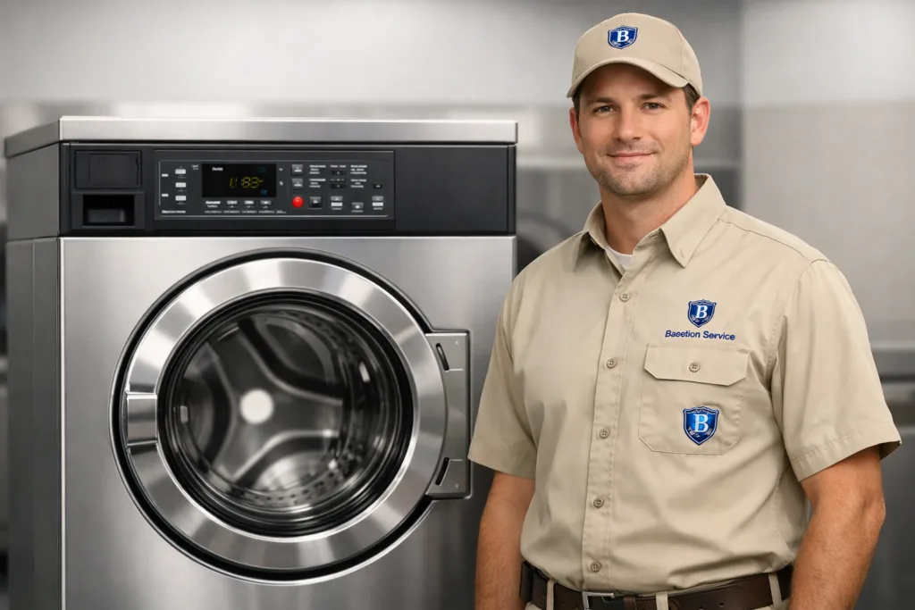 Speed Queen commercial Washer repair technician in Fairfax