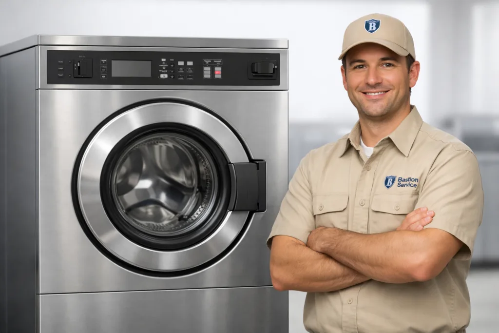 Speed Queen commercial Washer repair technician in Mid-City