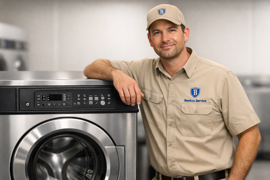 Speed Queen commercial Washer repair technician in Westwood