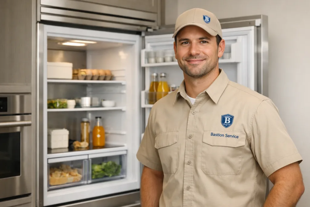 Sub-Zero appliance repair technician in Pico-Robertson