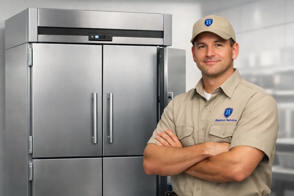 Traulsen commercial Refrigerator repair technician in Brentwood
