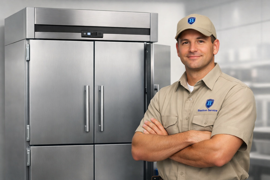 Traulsen commercial Refrigerator repair technician in Brentwood