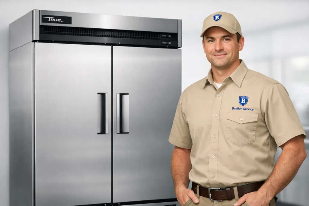 True commercial Freezer repair technician in Brentwood