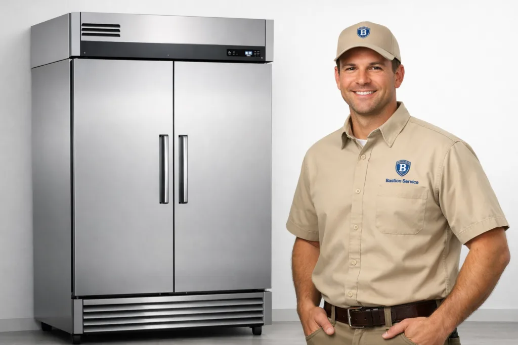 True commercial Freezer repair technician in Century City