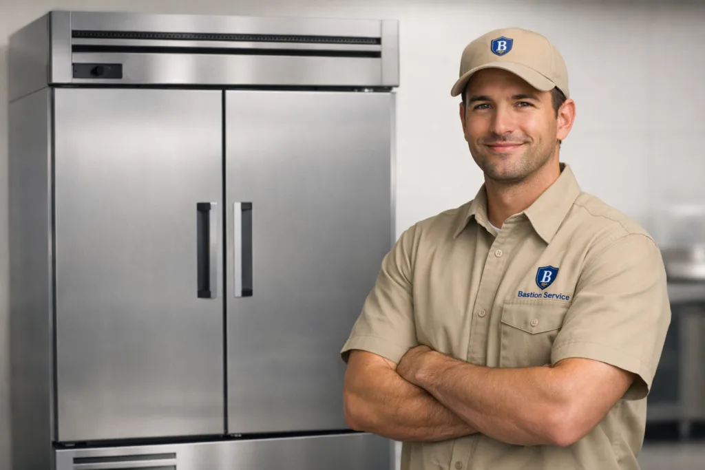True commercial Freezer repair technician in Inglewood