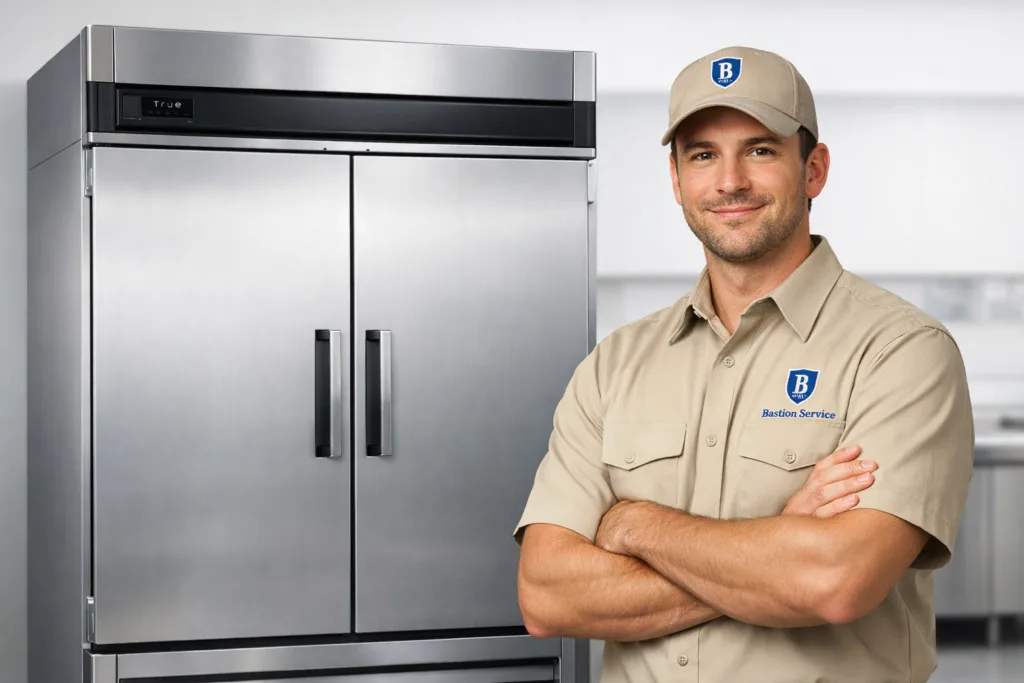True commercial Freezer repair technician in Mid-Wilshire
