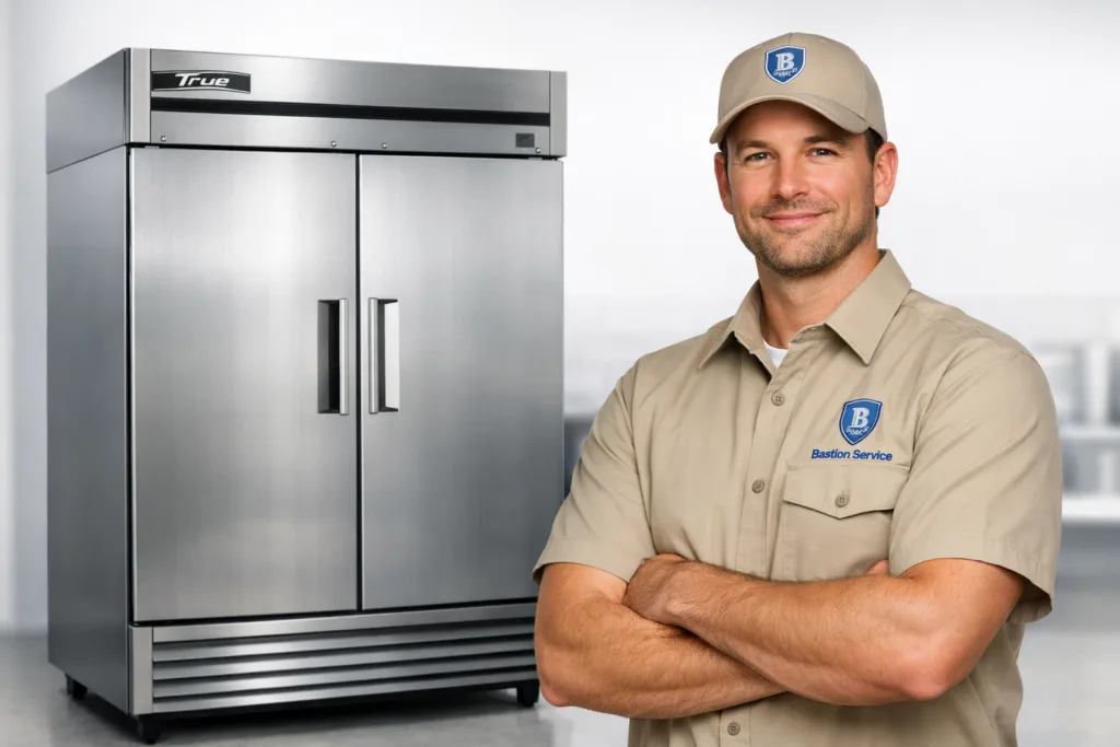 True commercial Freezer repair technician in Westwood