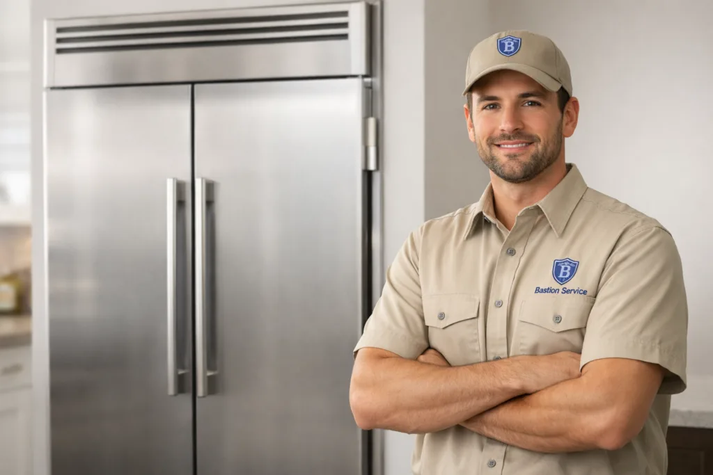 True Refrigerator repair technician in Brentwood