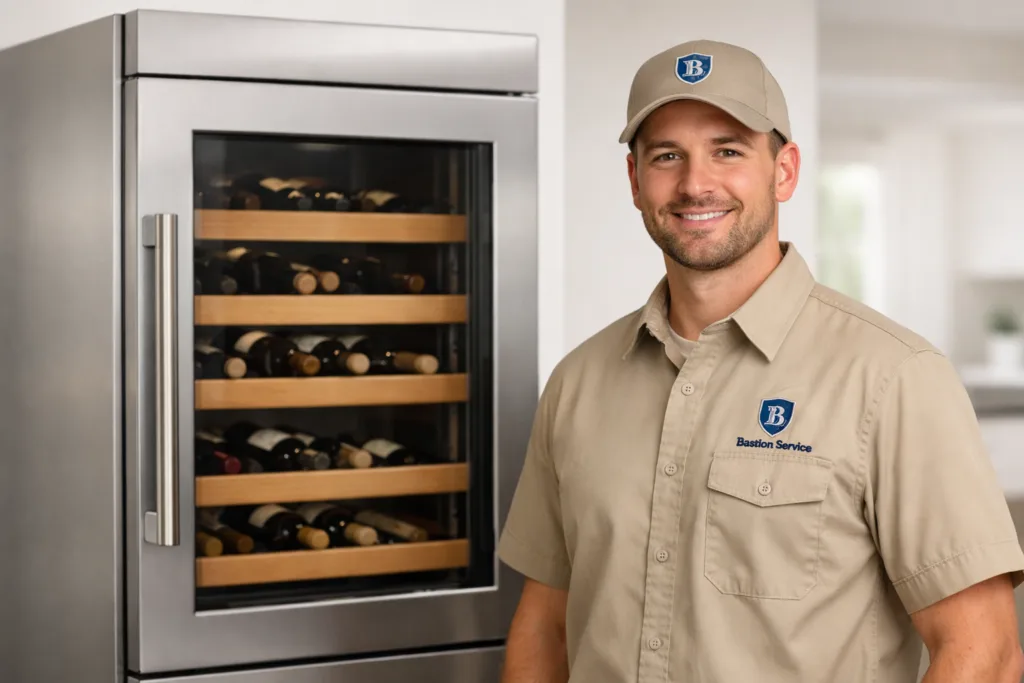 True Wine Cooler repair technician in Brentwood