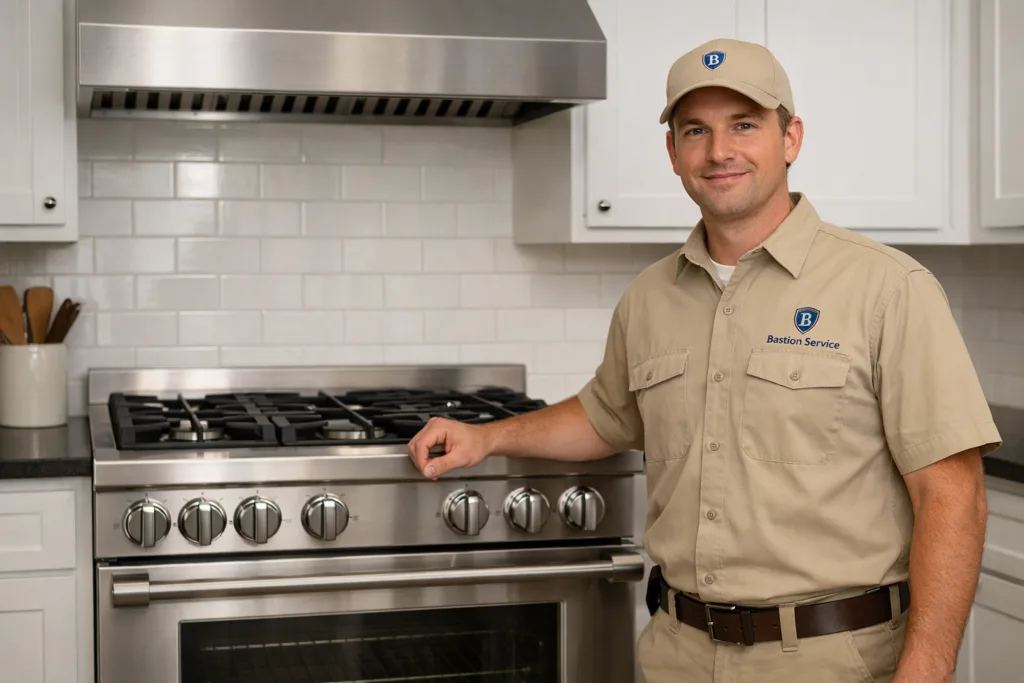 Viking appliance repair technician in Culver City