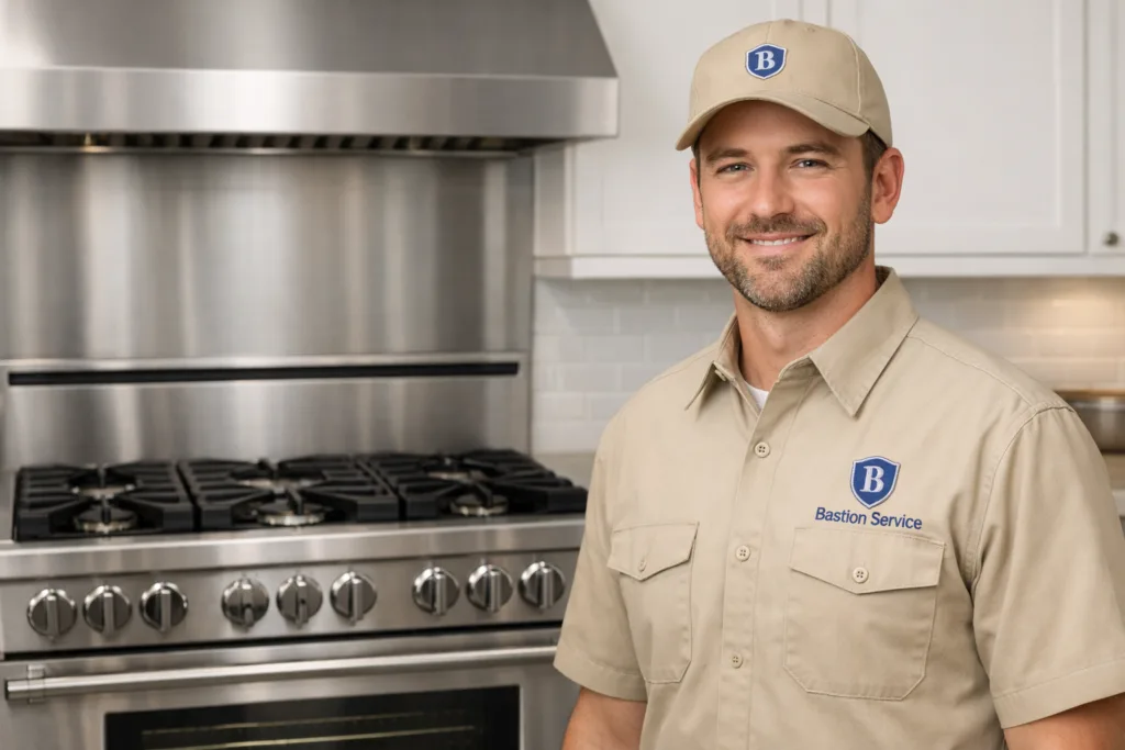 Viking appliance repair technician in Fairfax