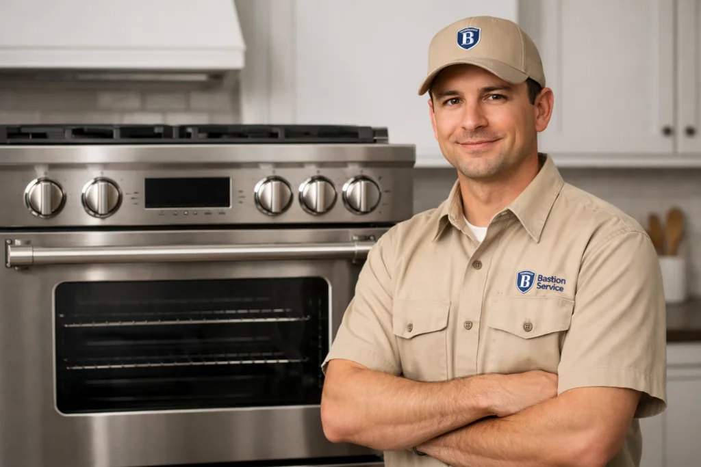 Viking appliance repair technician in Mid-Wilshire