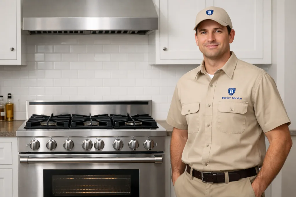 Viking Range repair technician in Brentwood