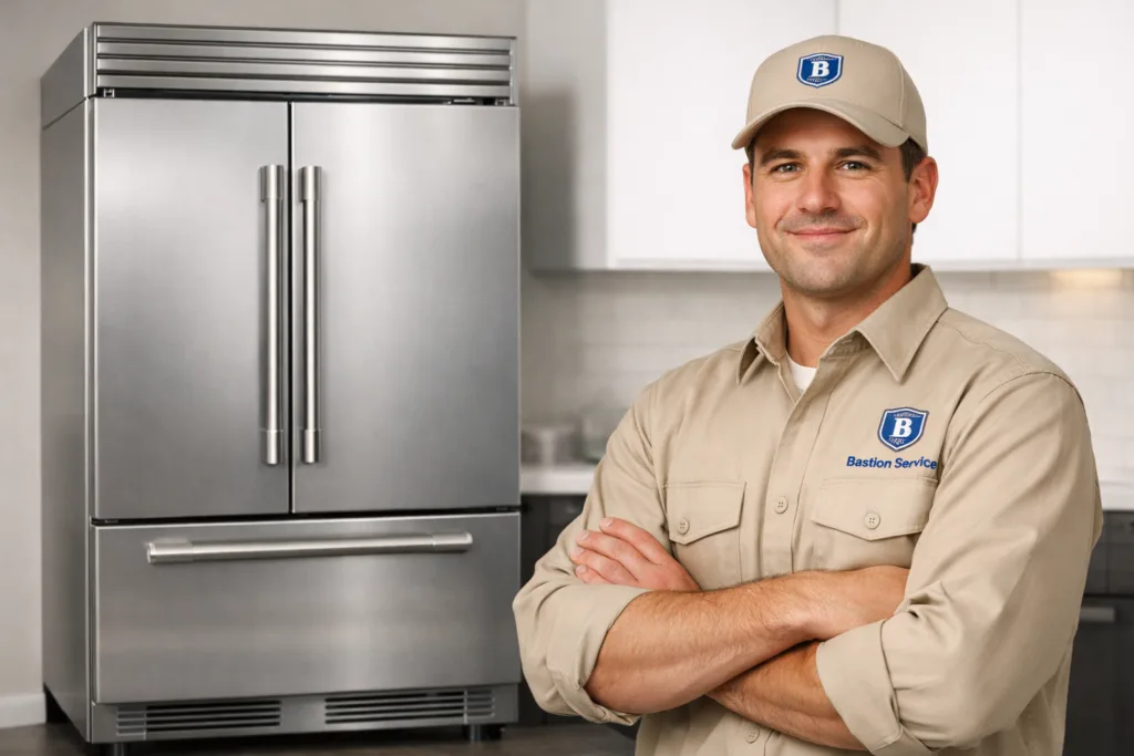 Viking Refrigerator repair technician in Brentwood