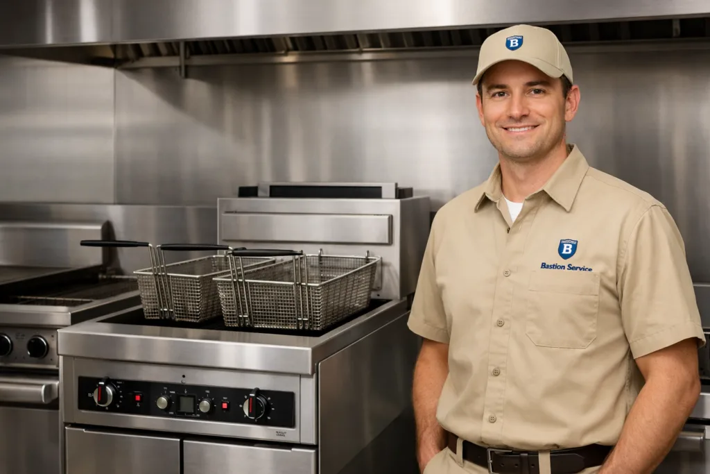 Vulcan commercial Fryer repair technician in Culver City