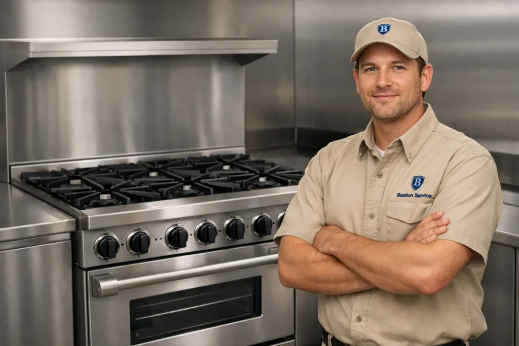 Vulcan commercial Range repair technician in Fairfax