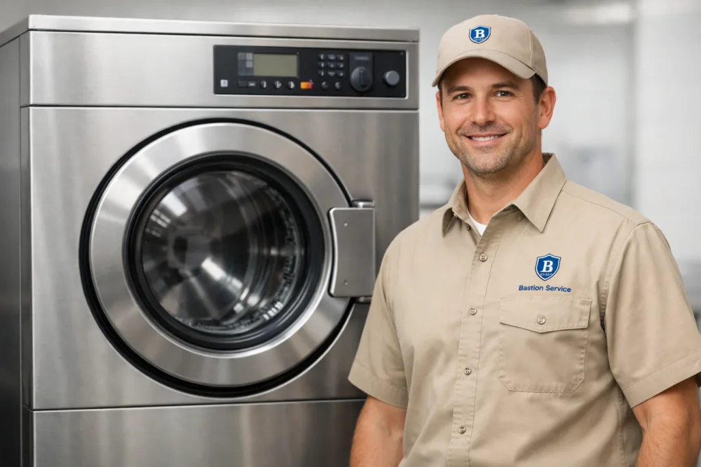 Wascomat equipment repair technician in Cheviot Hills